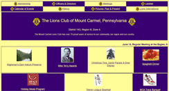 Desktop Screenshot of mountcarmellions.org